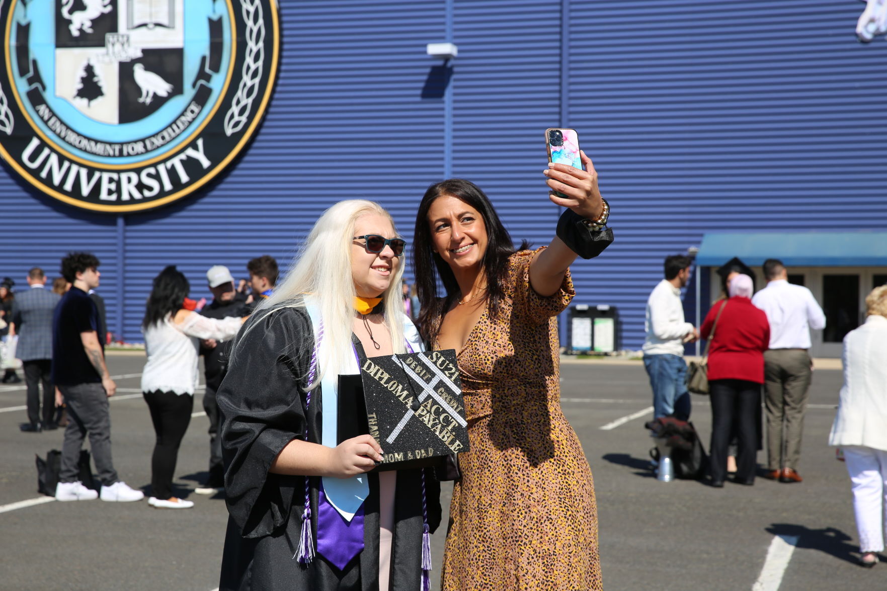 Stockton University commencement Tuesday, May 11, 2021 at the Galloway Township campus